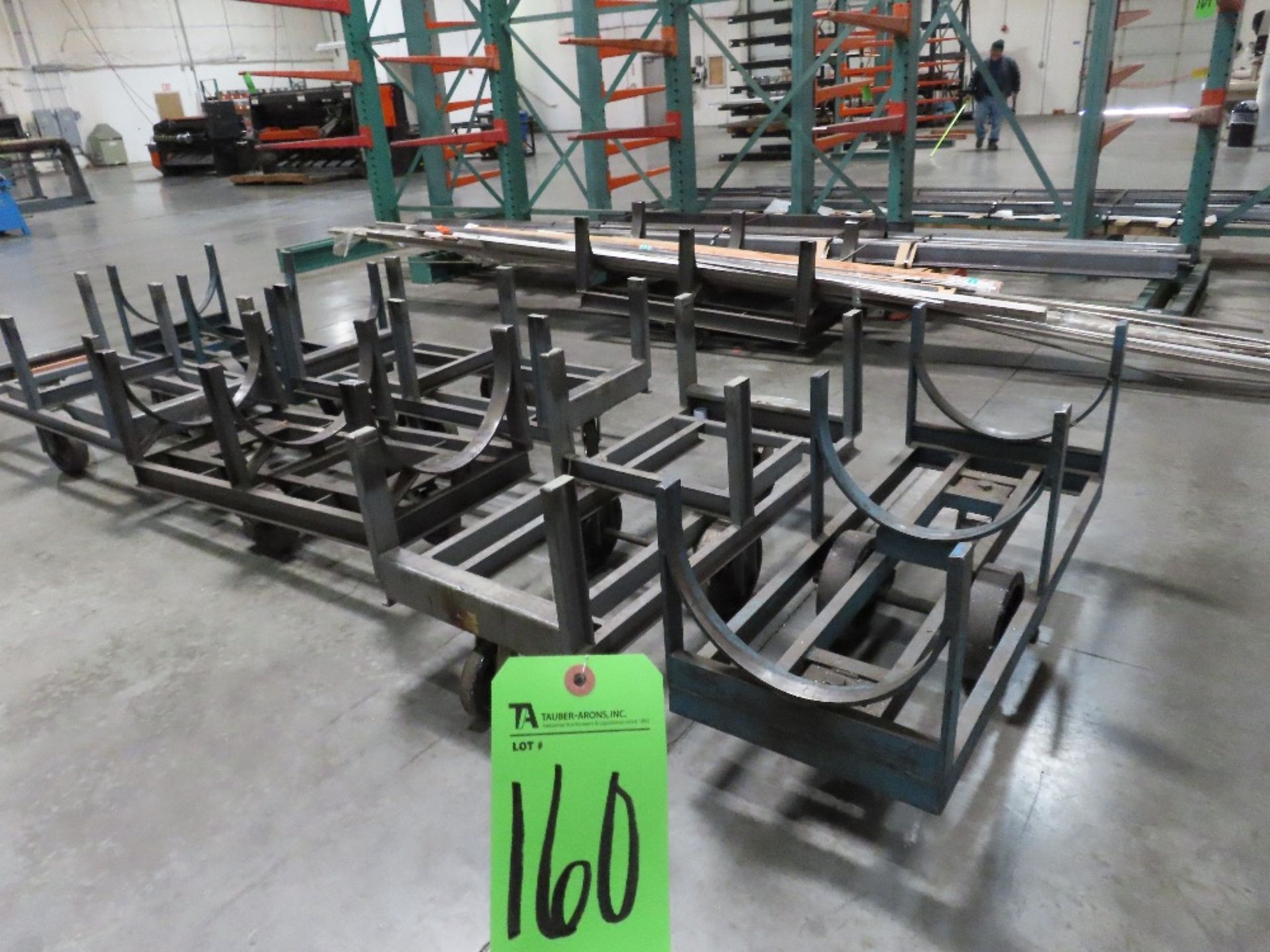 (Lot) Steel Carts