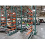 (Lot) Cantilever Rack, Approx. 96'' x 130''T