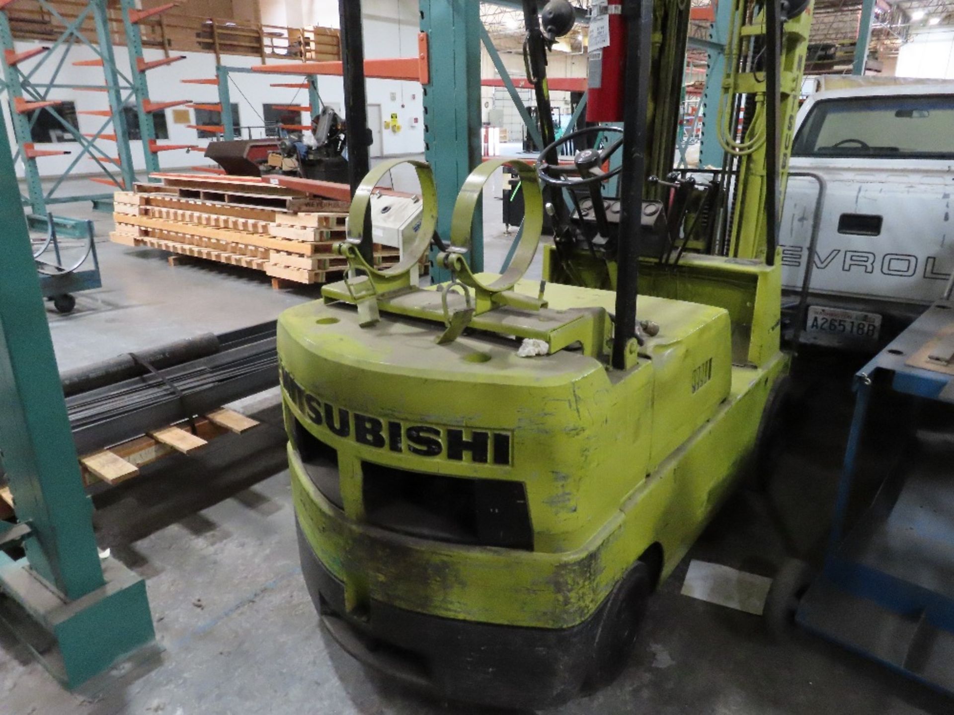 Mitsubishi mod. FGC25, 5,000lb. Forklift - Image 4 of 4