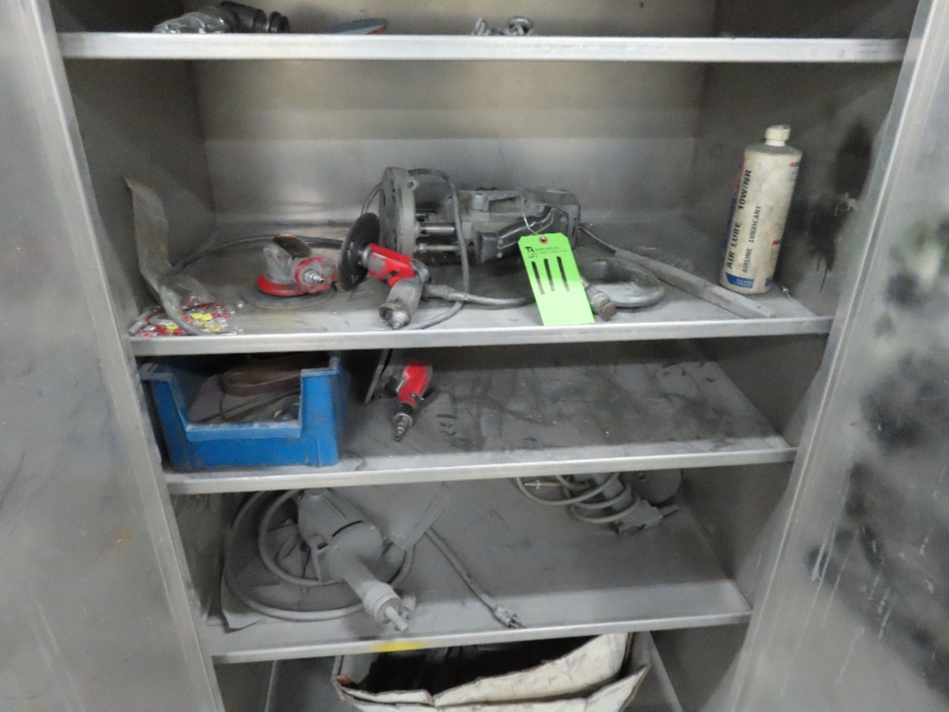 (Lot) Cabinet w/ Power Tools