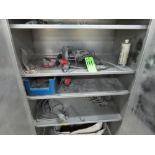 (Lot) Cabinet w/ Power Tools