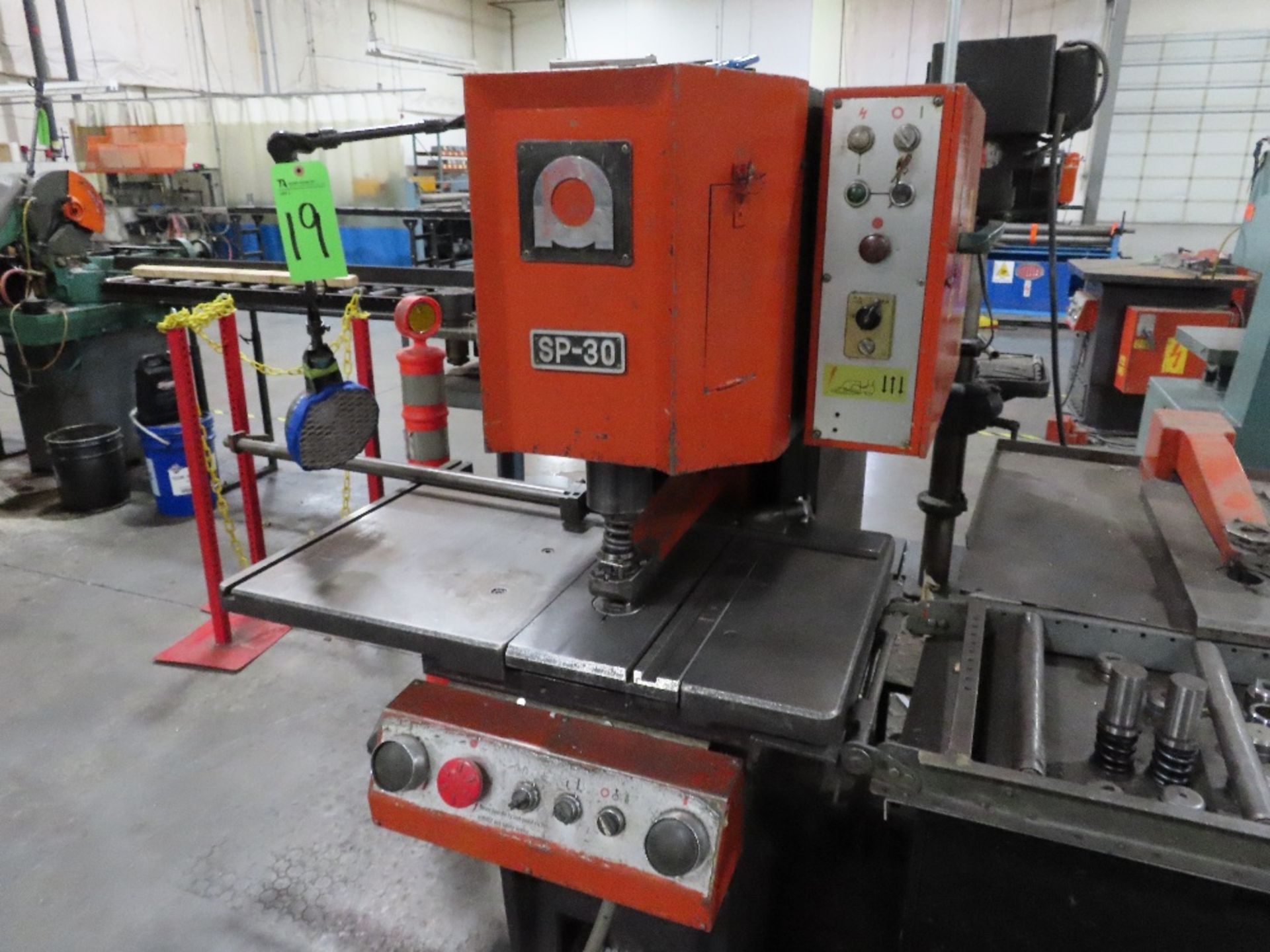 Amada mod. SP-30, Hyd. C-Frame Press w/ - Image 2 of 5