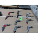 (Lot) Pneu. Drill Guns