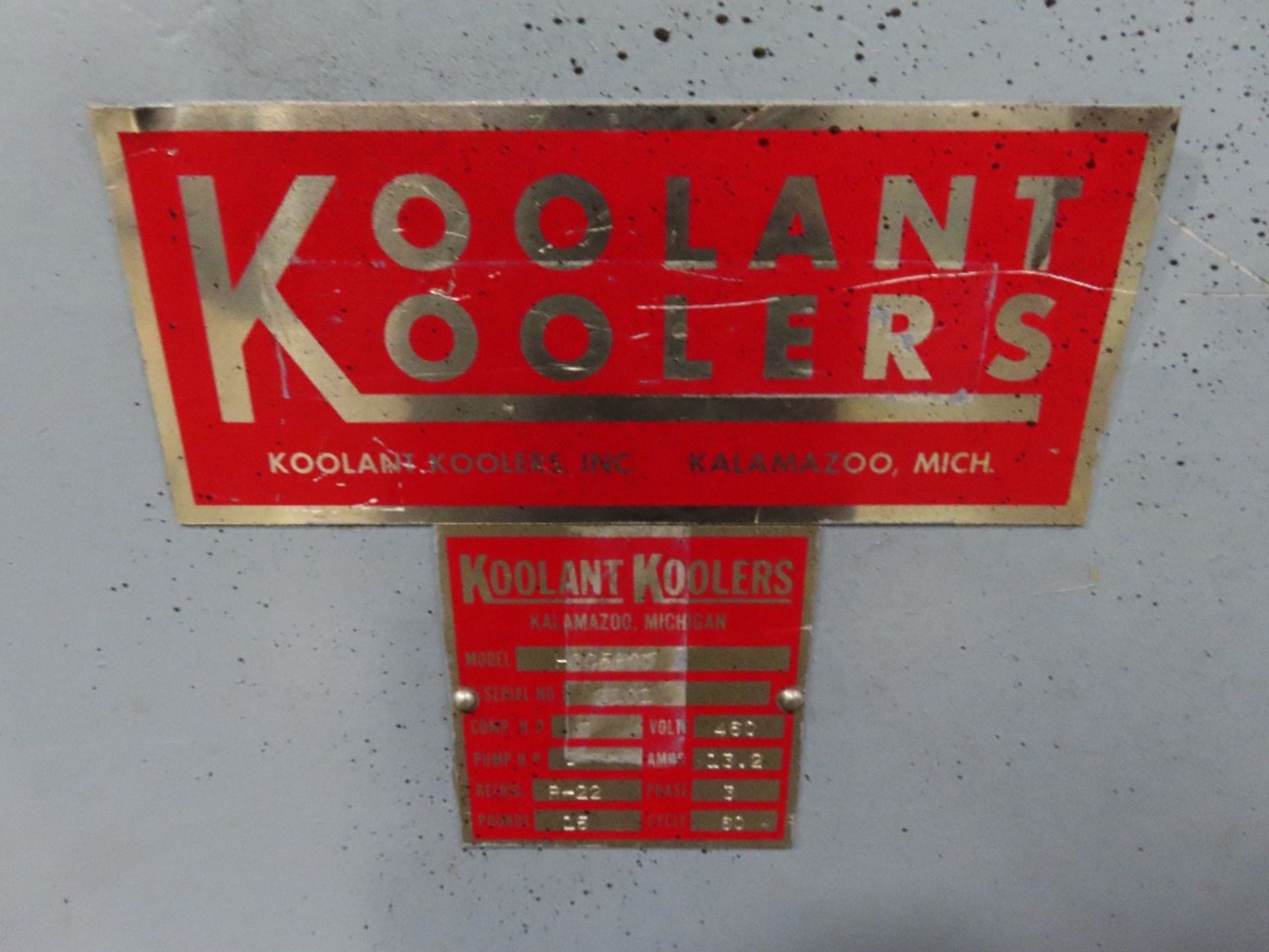 Koolant Koolers mod. HGC5000 Cooling Unit - Image 2 of 2