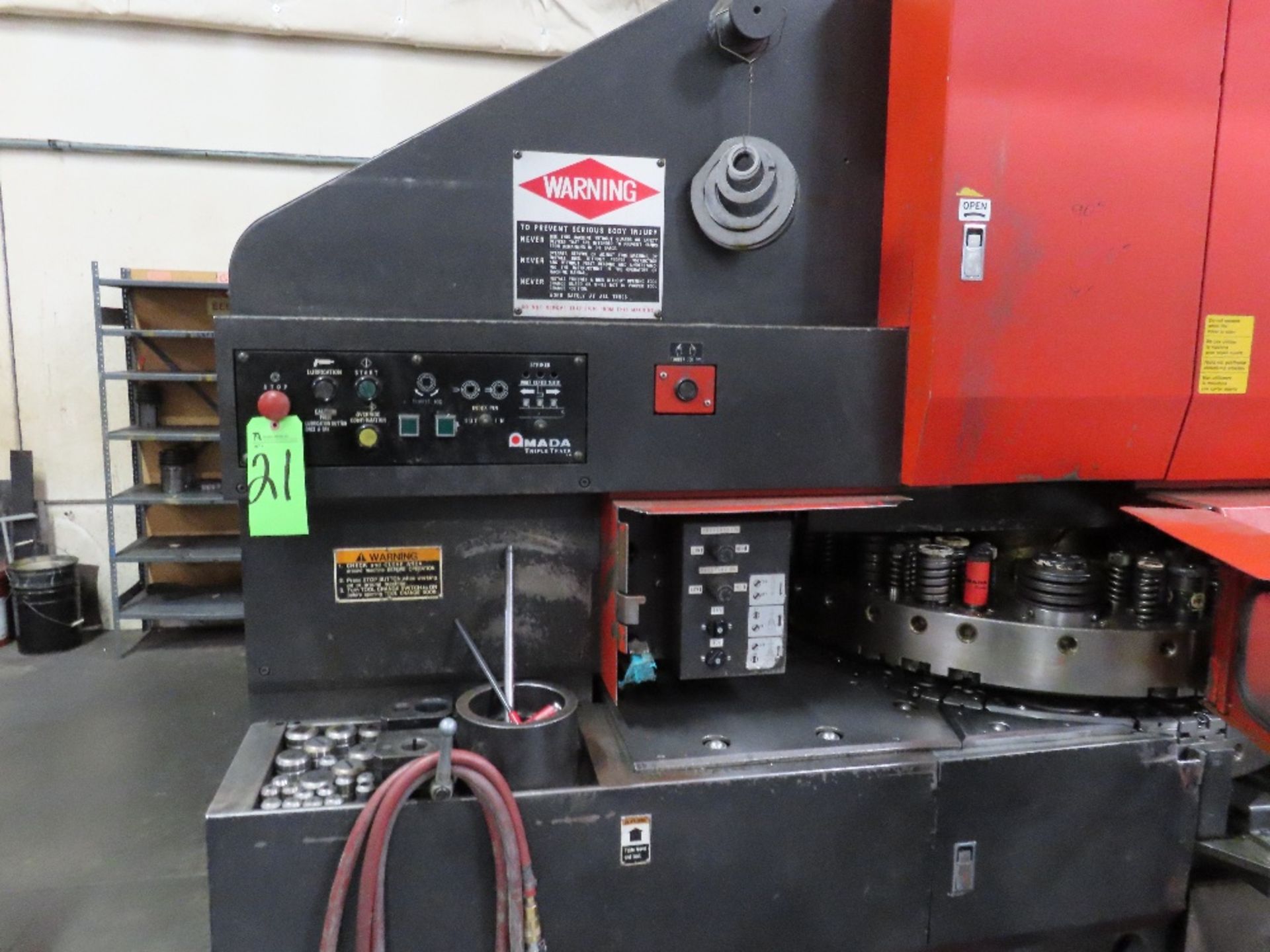 (1992) Amada mod. PEGA305072, N.C. Turret - Bild 6 aus 8