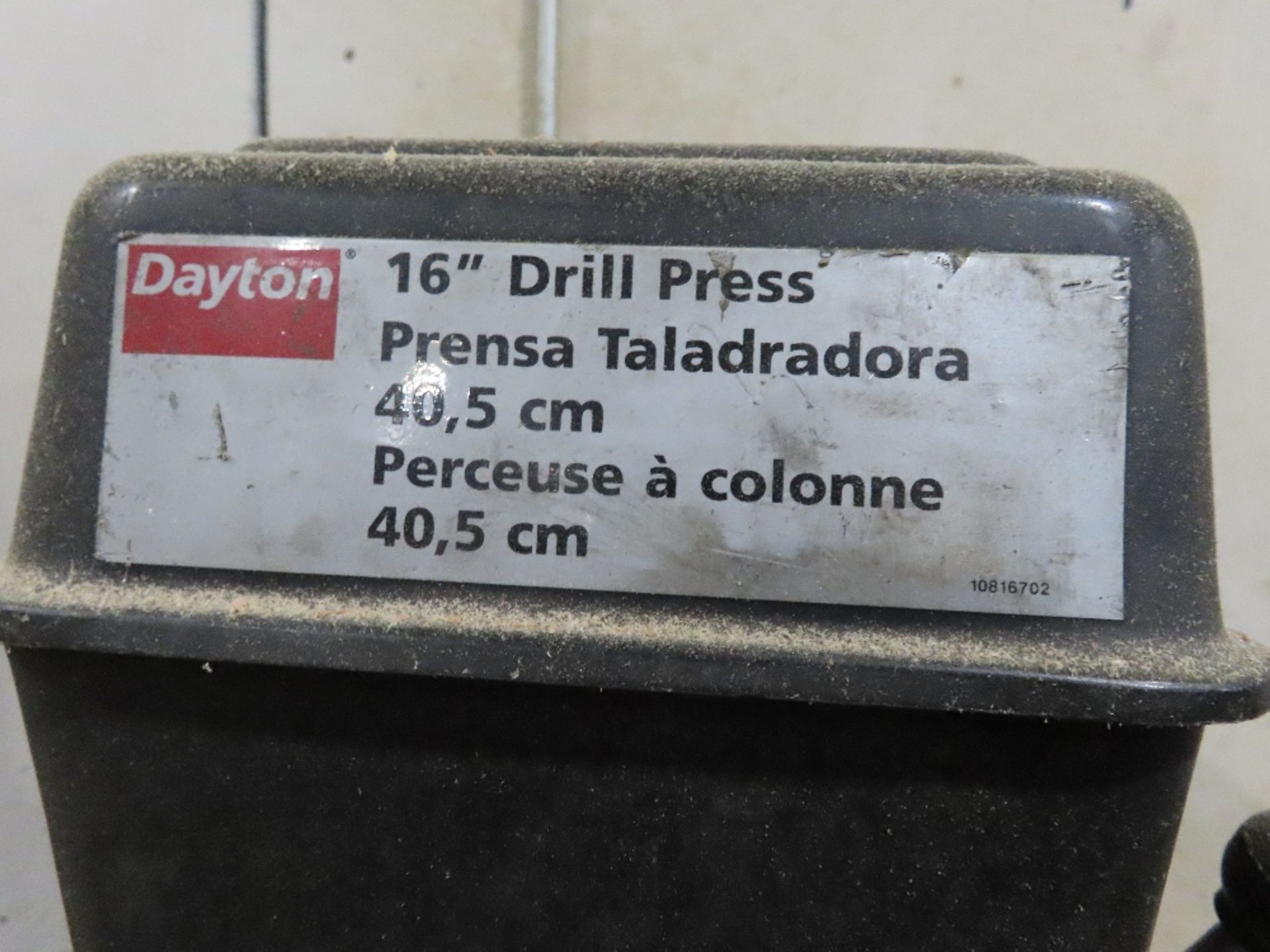 Dayton 16'' Bench Type Drill Press - Image 2 of 2