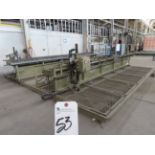 Steel Stud Forming Table, Approx. 123''W x