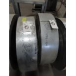 (Lot) (2) Rolls Galvanized Steel
