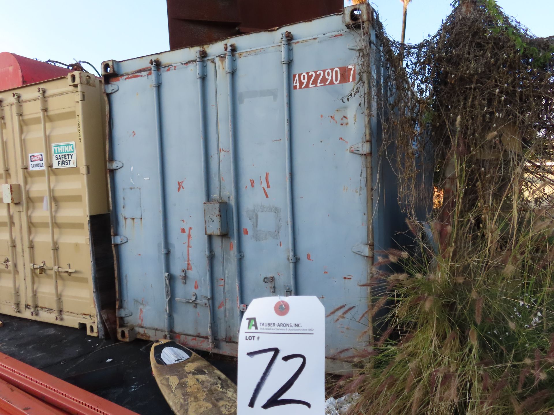 20' Storage Container (No Contents)