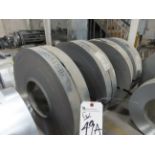 (Lot) (5) Rolls Galvanized Steel