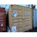 20' Storage Container (No Contents)