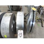 (Lot) (3) Rolls Galvanized Steel