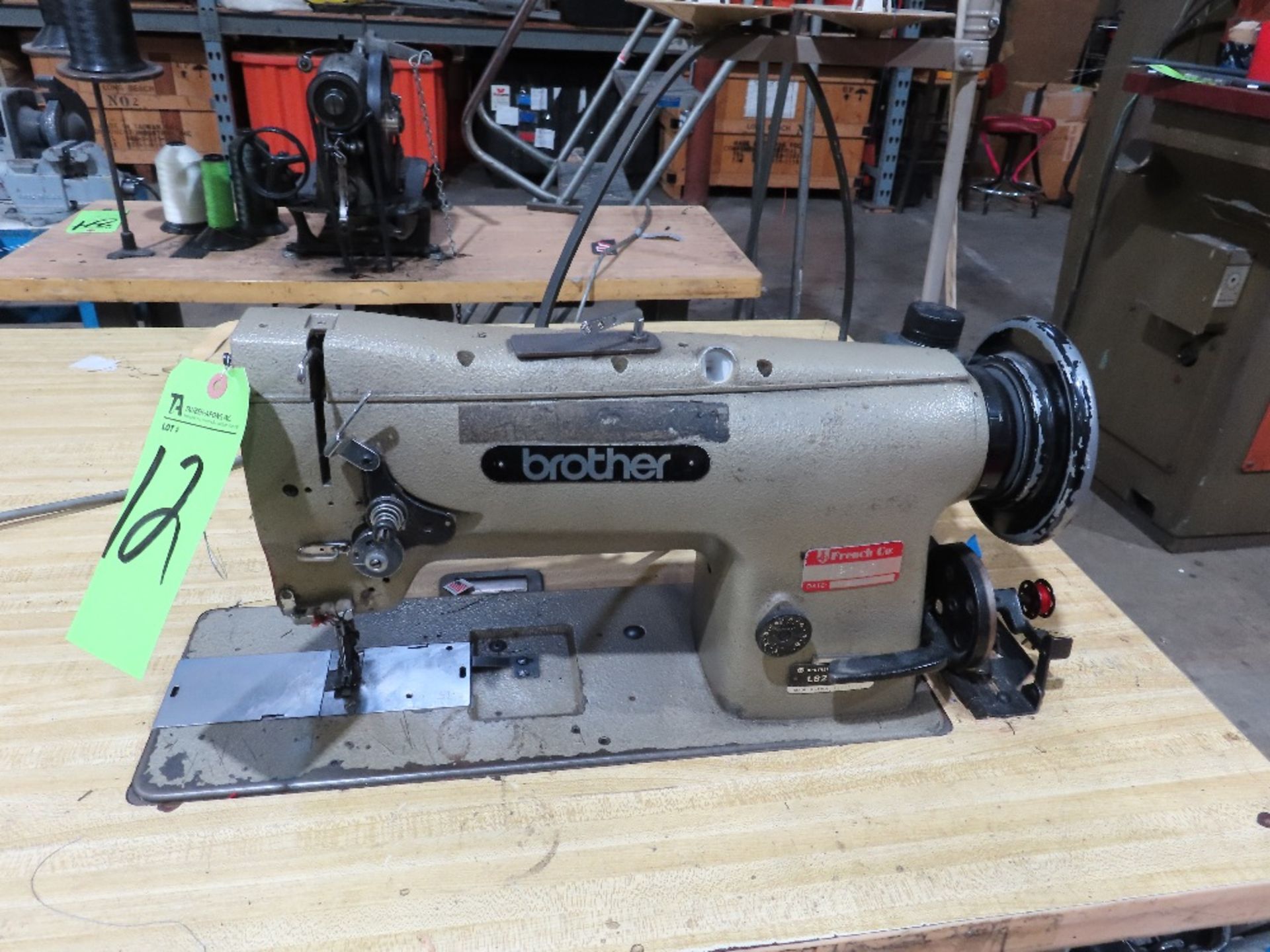 Brother mod. 152-B837, Single Needle Sewing - Image 2 of 2