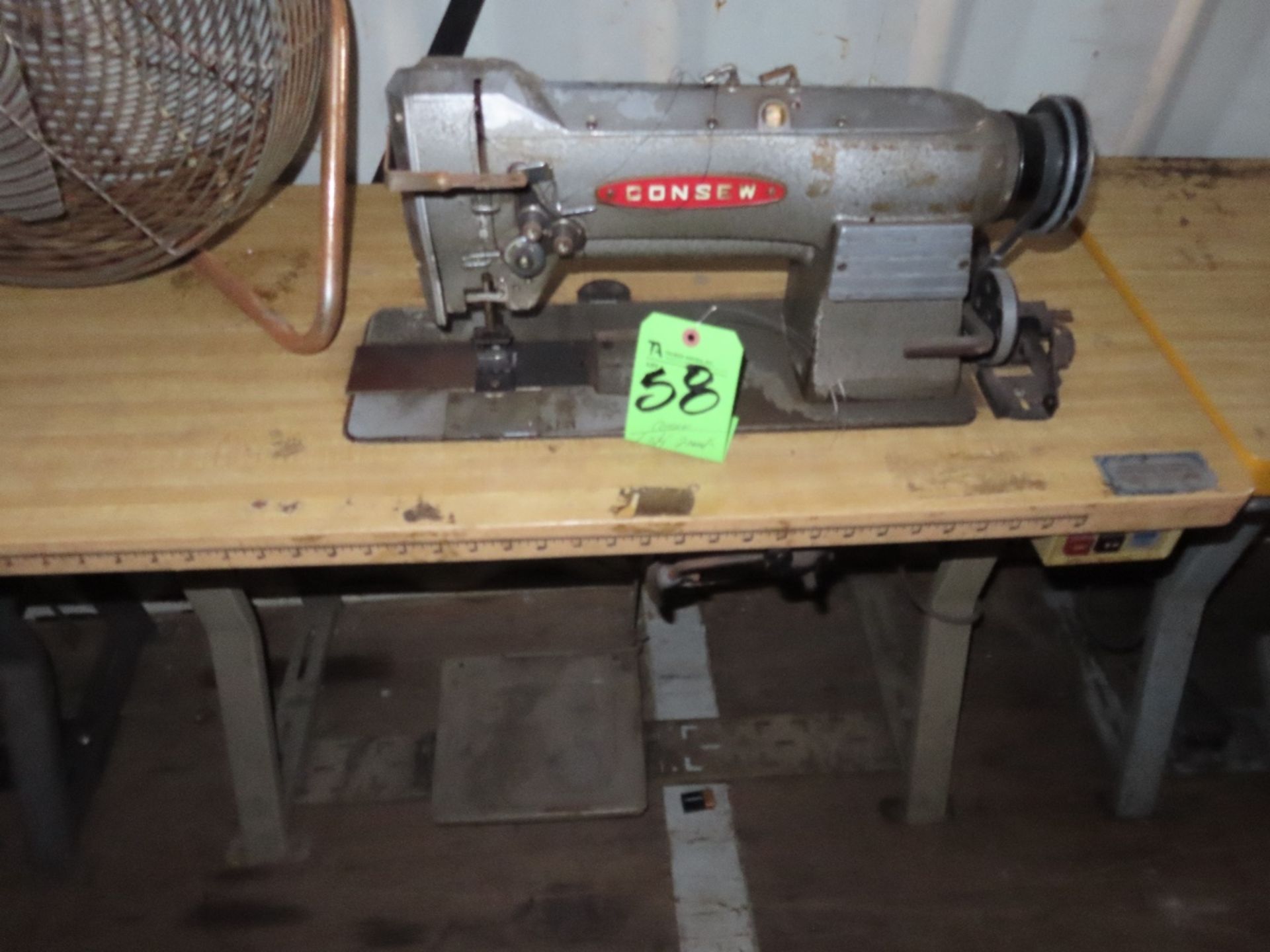 Consew 3/4'', 2-Needle Sewing Machine