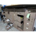 (Lot) File Cabinets w/ Contents