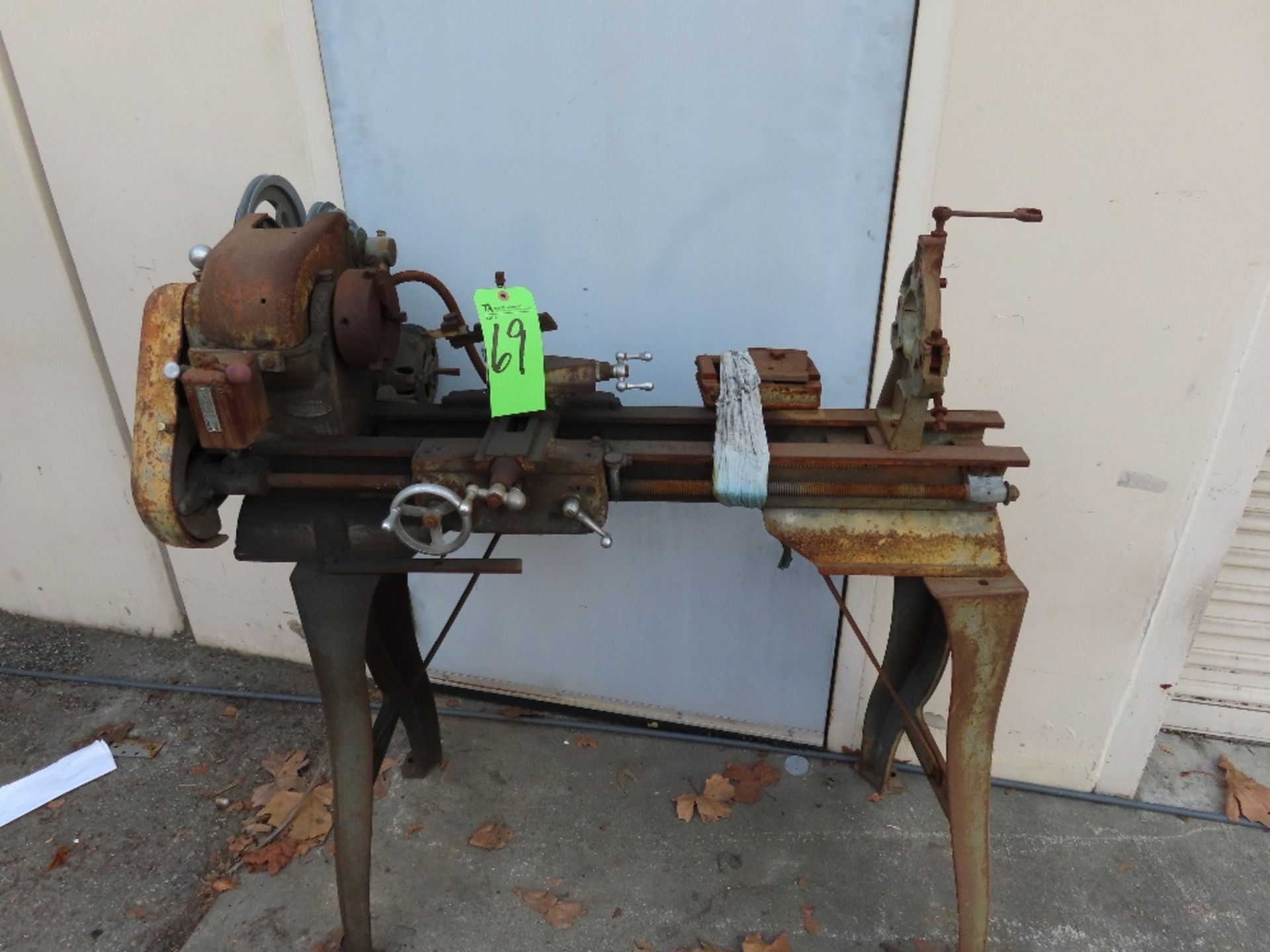 (Lot) Lathe, Lincoln Welder, Scale