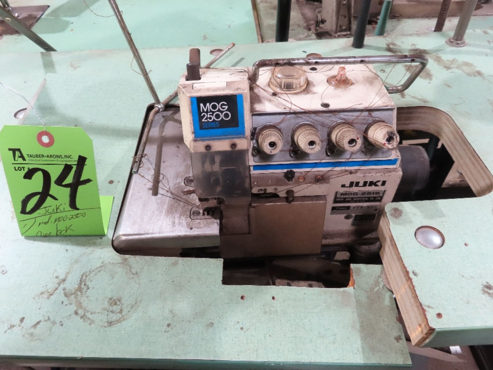 Juki mod MOG-2516, Overlock Sewing Machine - Image 2 of 2