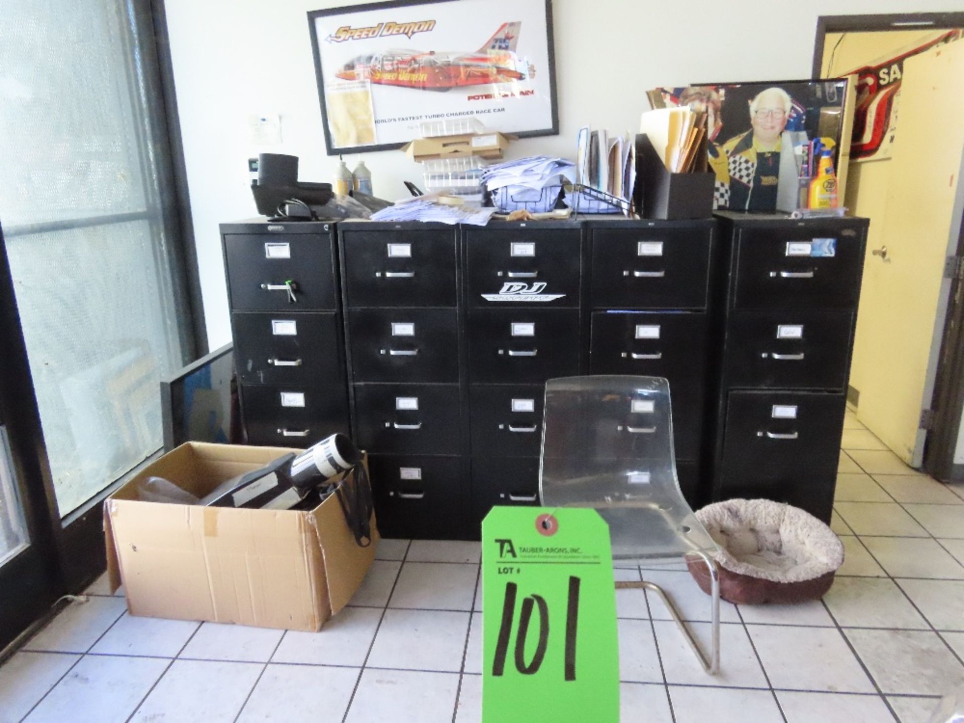 (Lot) Misc. Loose Office Furniture & File - Bild 2 aus 2