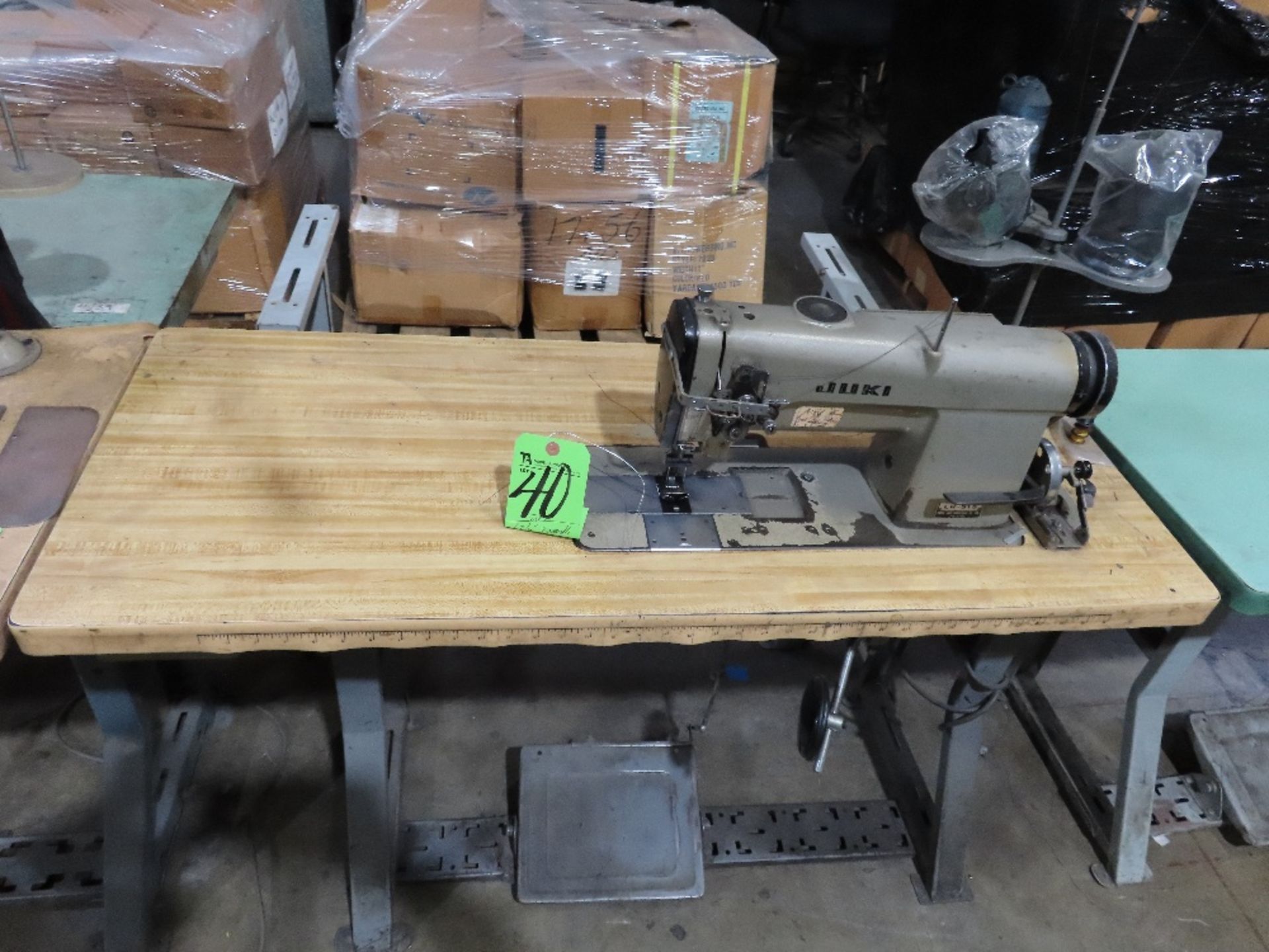 Juki mod. LH-515, 3/4'', 2-Needle Sewing