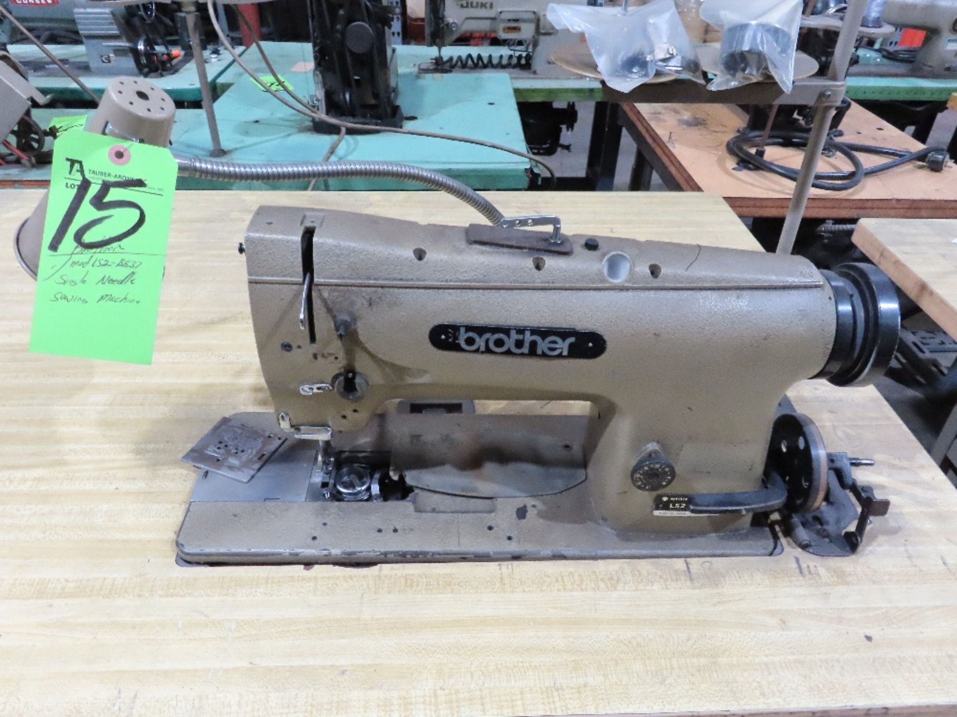 Brother mod. 152-B837, Single Needle Sewing - Image 2 of 2