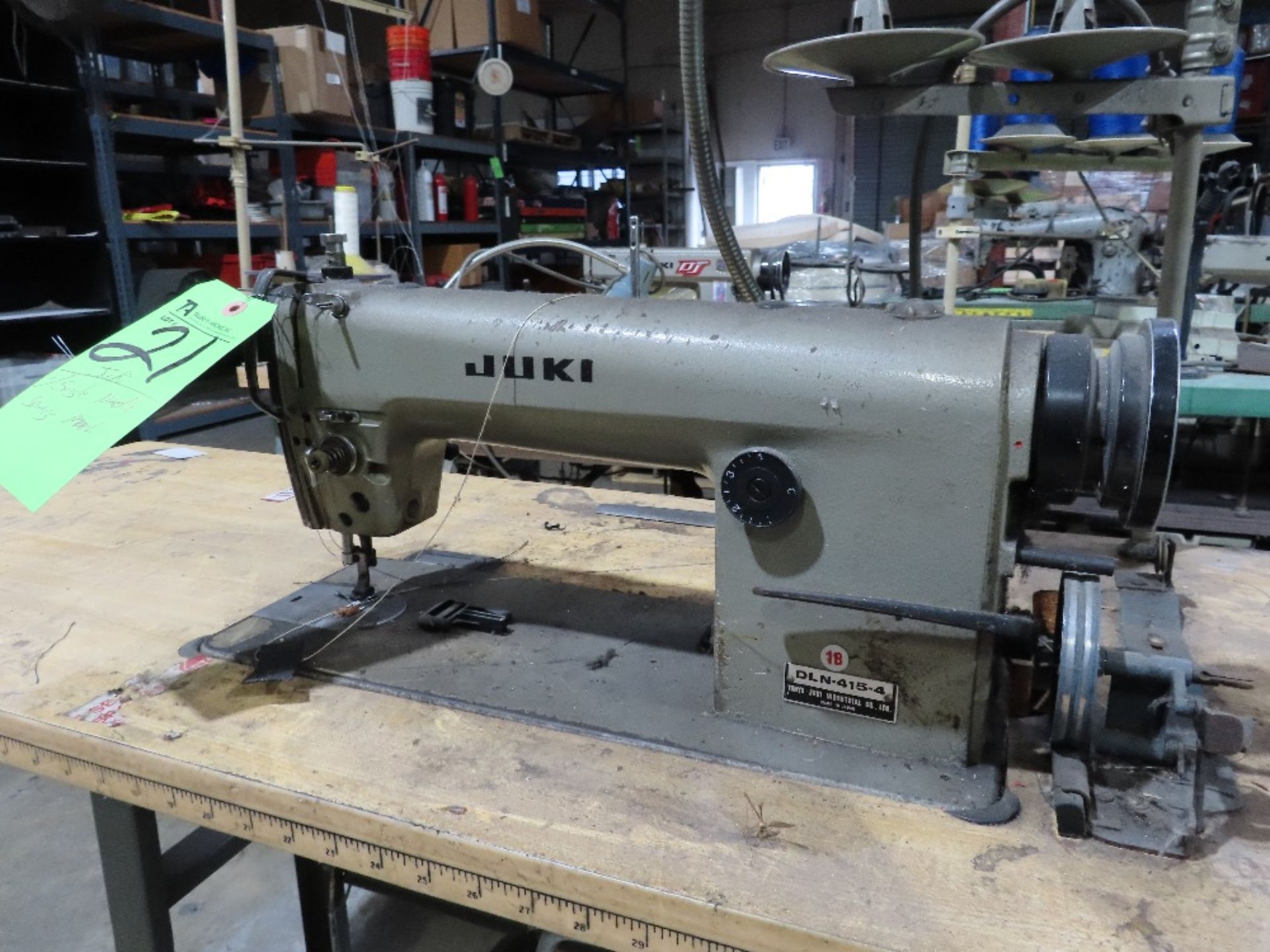 Juki mod. DLN-415-4, Single Needle Sewing - Image 2 of 2