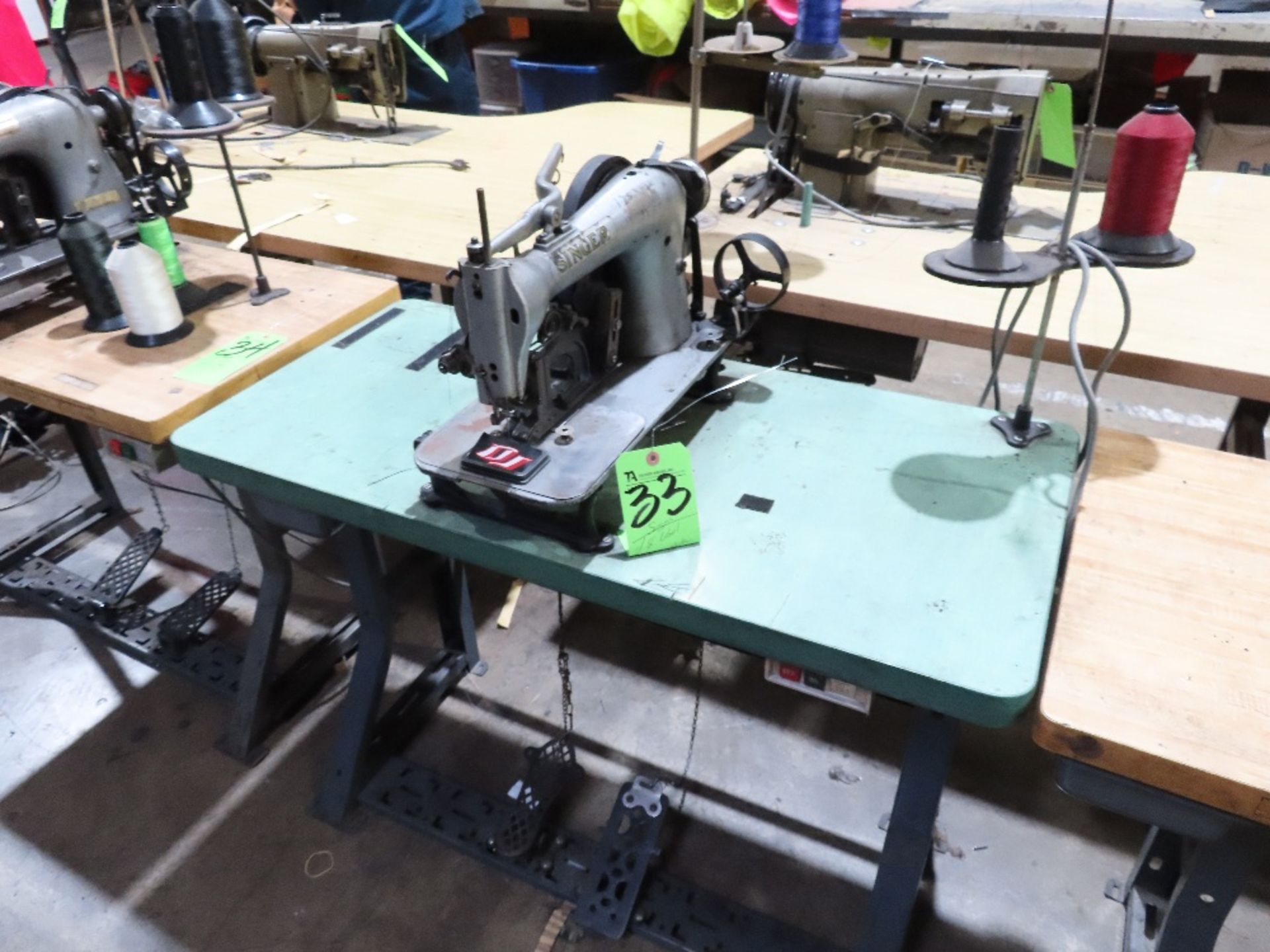 Singer 2'' Label Sewing Machine