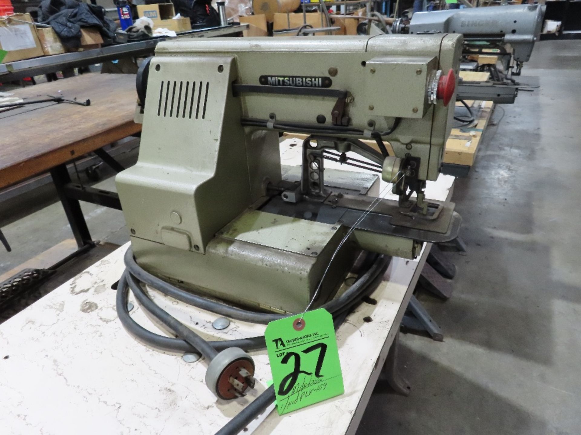 Mitsubishi mod PLK-109, Box Stitch Sewing - Image 2 of 2