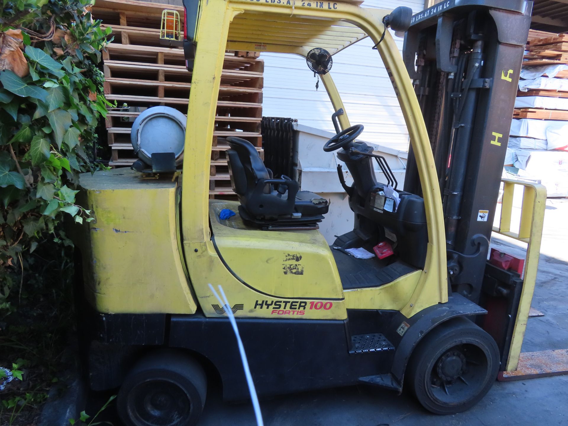 Hyster mod. S100FT-BCS, 10,000lb. LPG - Image 3 of 5