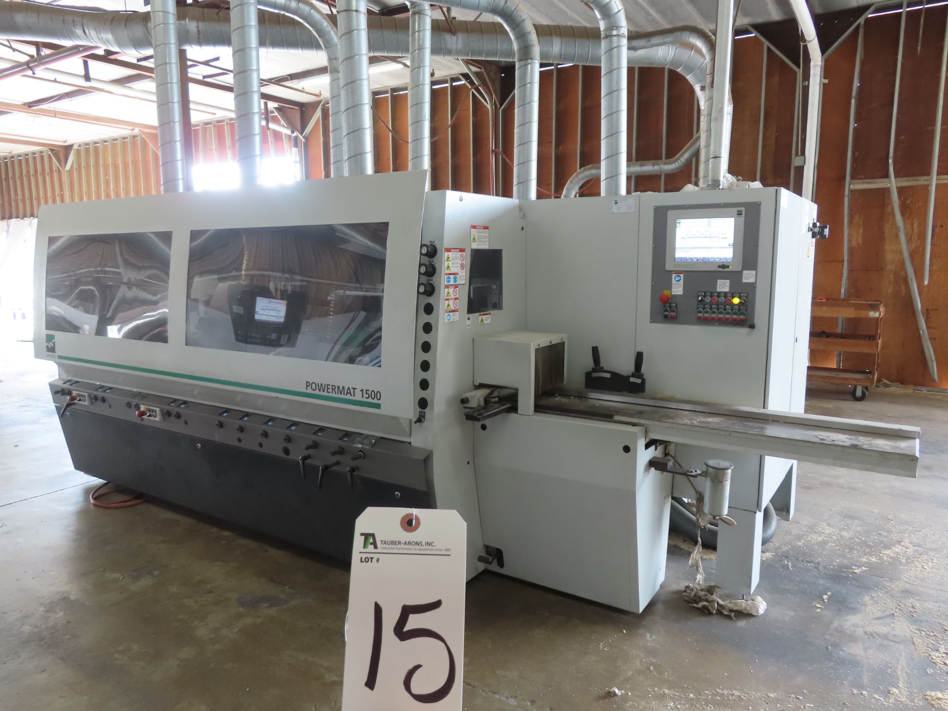 (2018) Weinig Type Powermat 7500, 9' x 7'