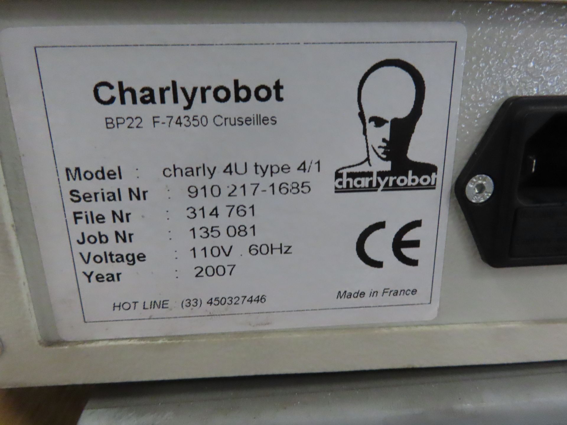 Charlyrobot mod. Charly 4U Type 4/1 CNC - Image 4 of 4