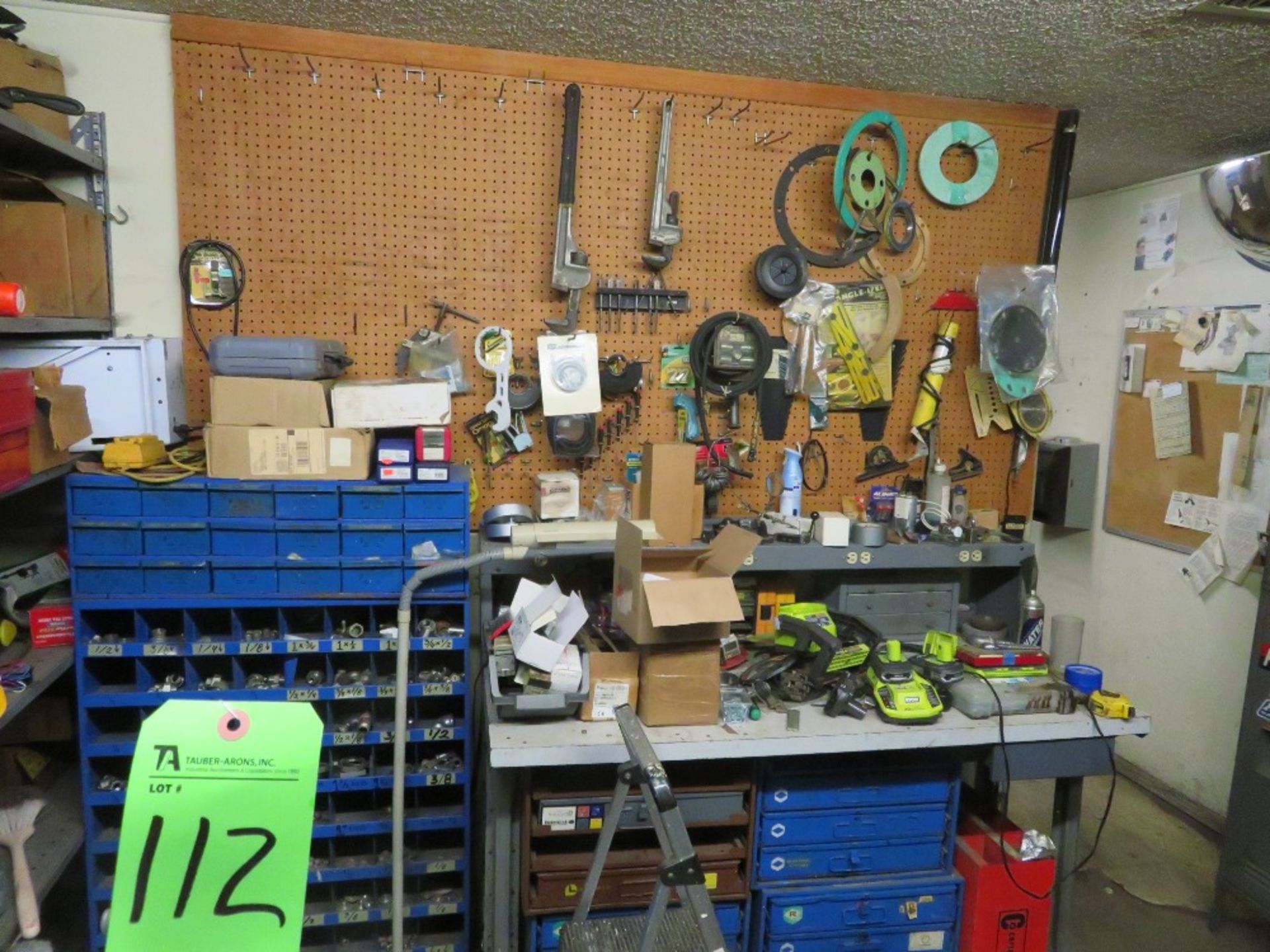 (Lot) Contents of Mechanics Room, Including: - Image 2 of 4