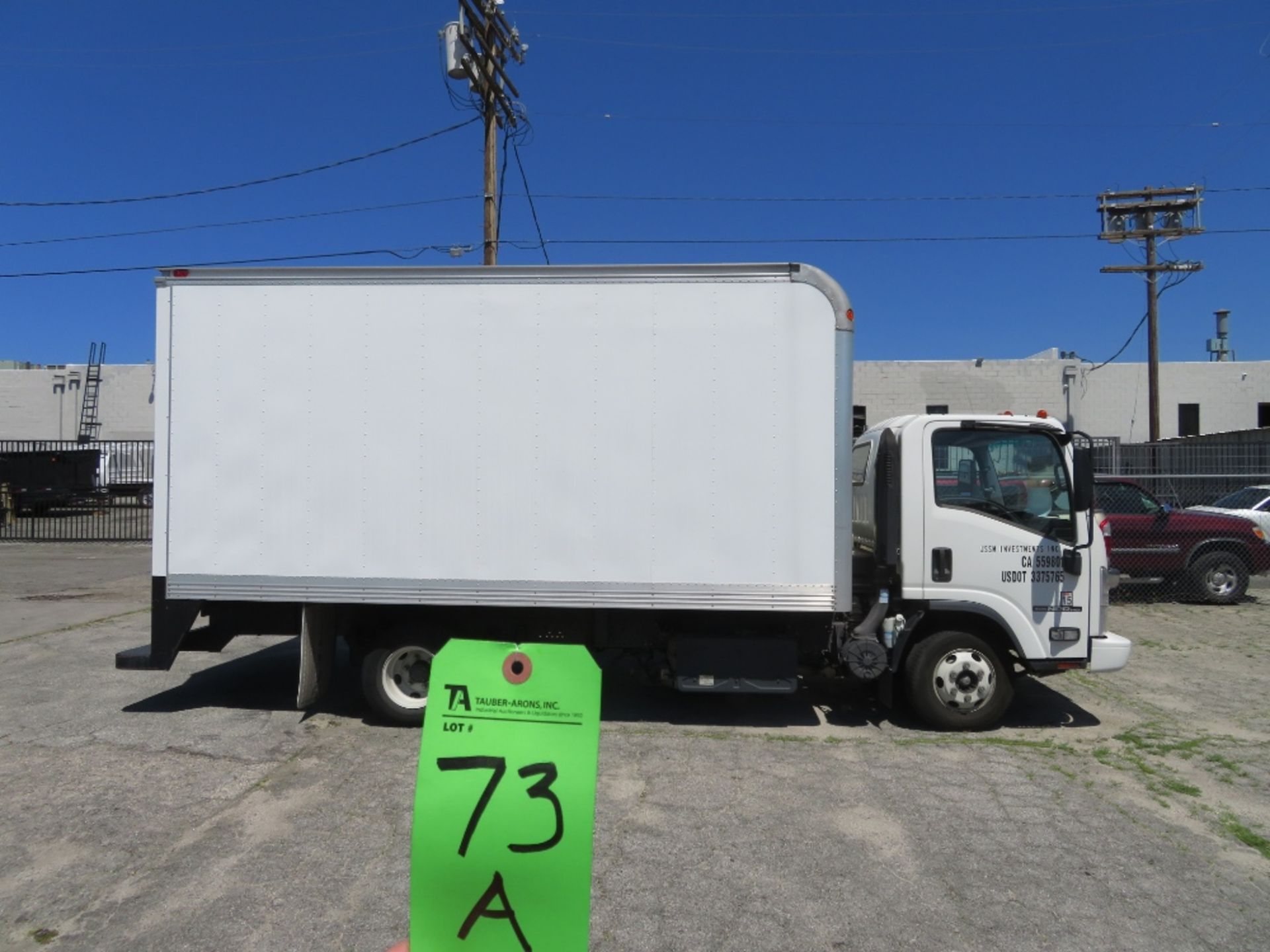 (2019) Isuzu mod. NPRHD Box Truck, 16'L x 8'W