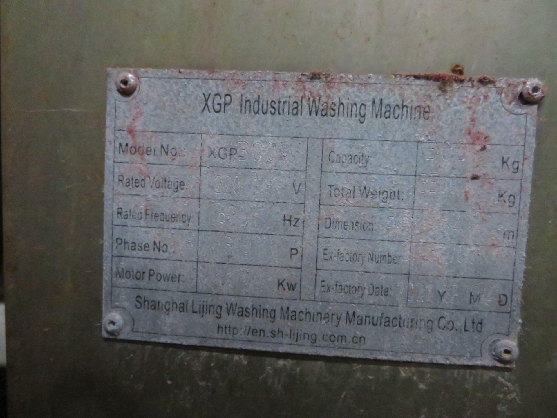 Lijing mod. XGP Industrial Washer - Image 3 of 3
