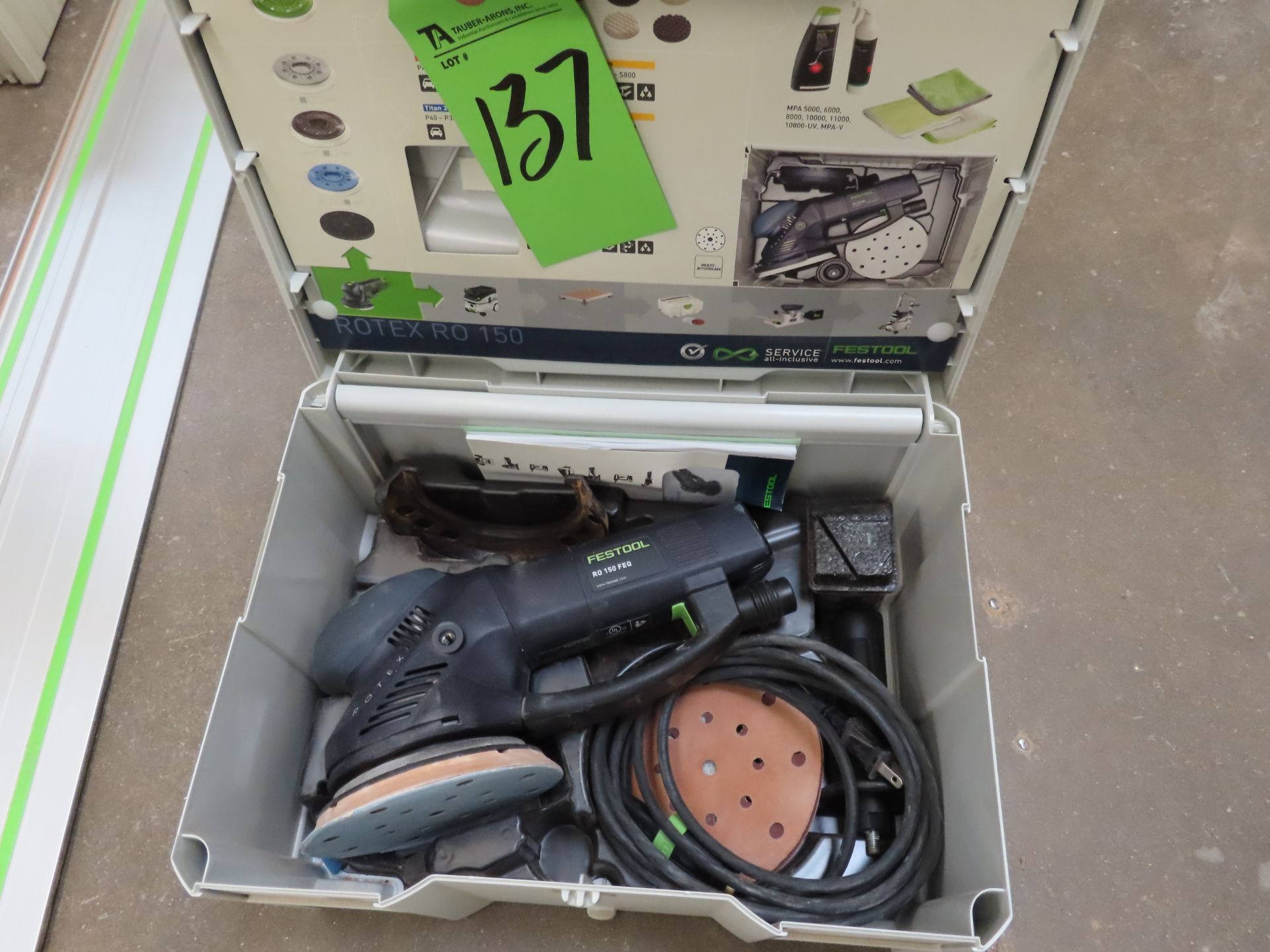 Festool mod. RO150FEQ, Pneu. Multi Made