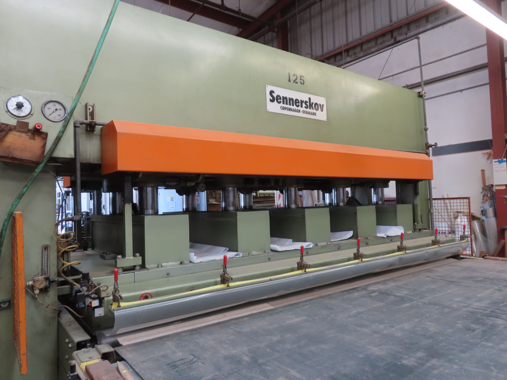 Sennerskov 120'' Veneer Platen Hot Press - Image 2 of 7