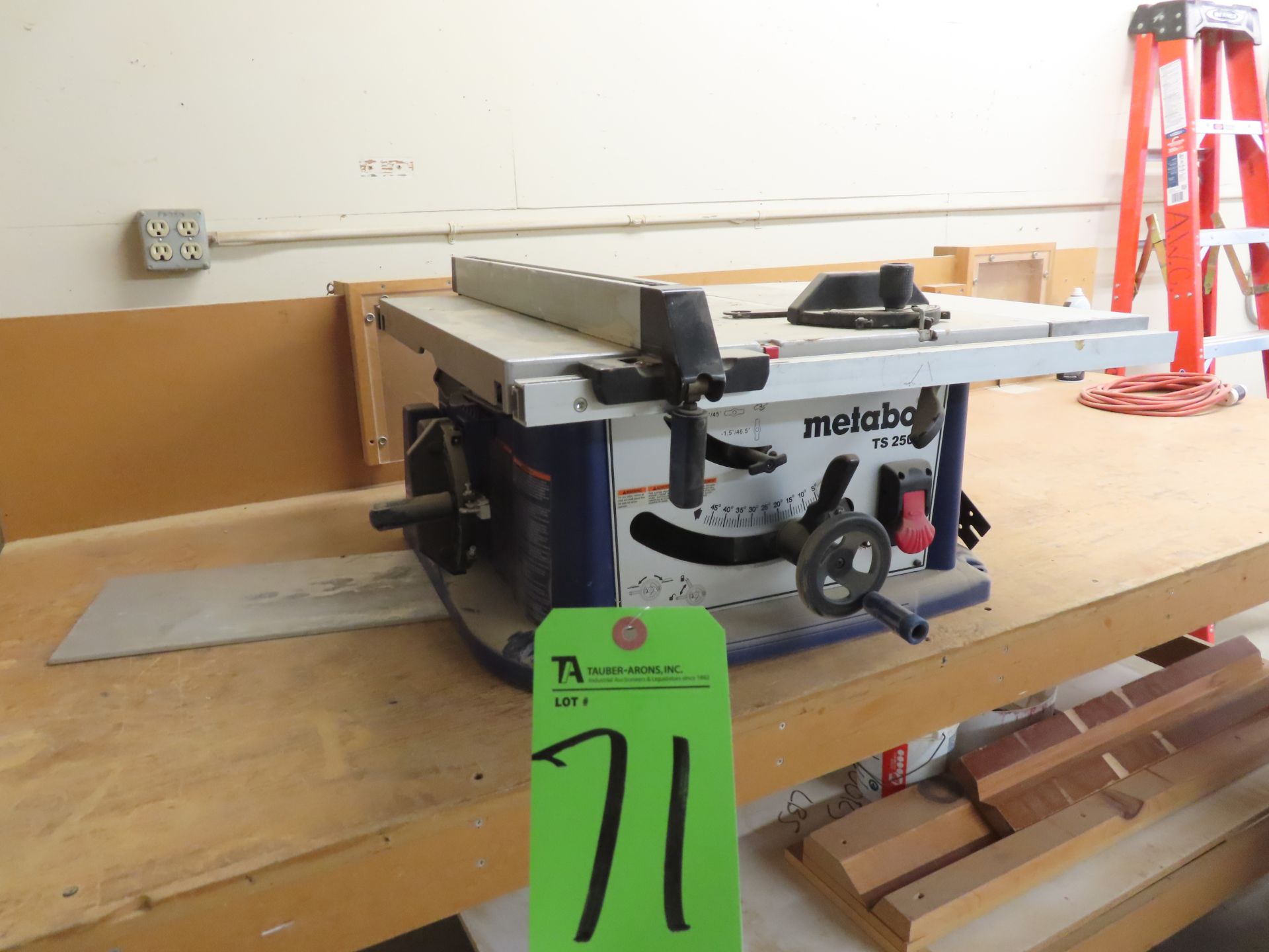 Metabo mod. TS250, 10'' Table Saw