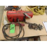 Dayton 1-Ton Electric Chain Hoist