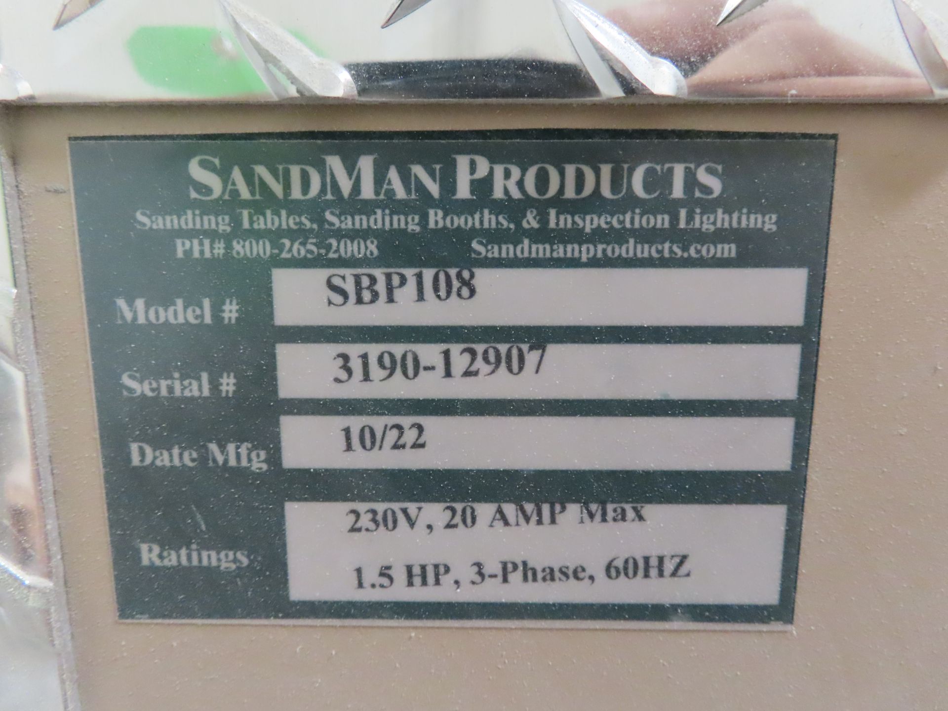 (2022) Sandman Products mod. SBP108, Portable - Image 5 of 5