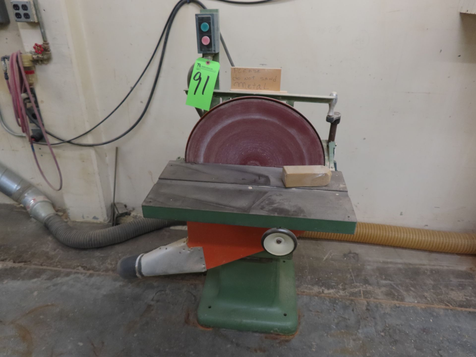 Oliver mod. 382-D, 20'' Disc Sander