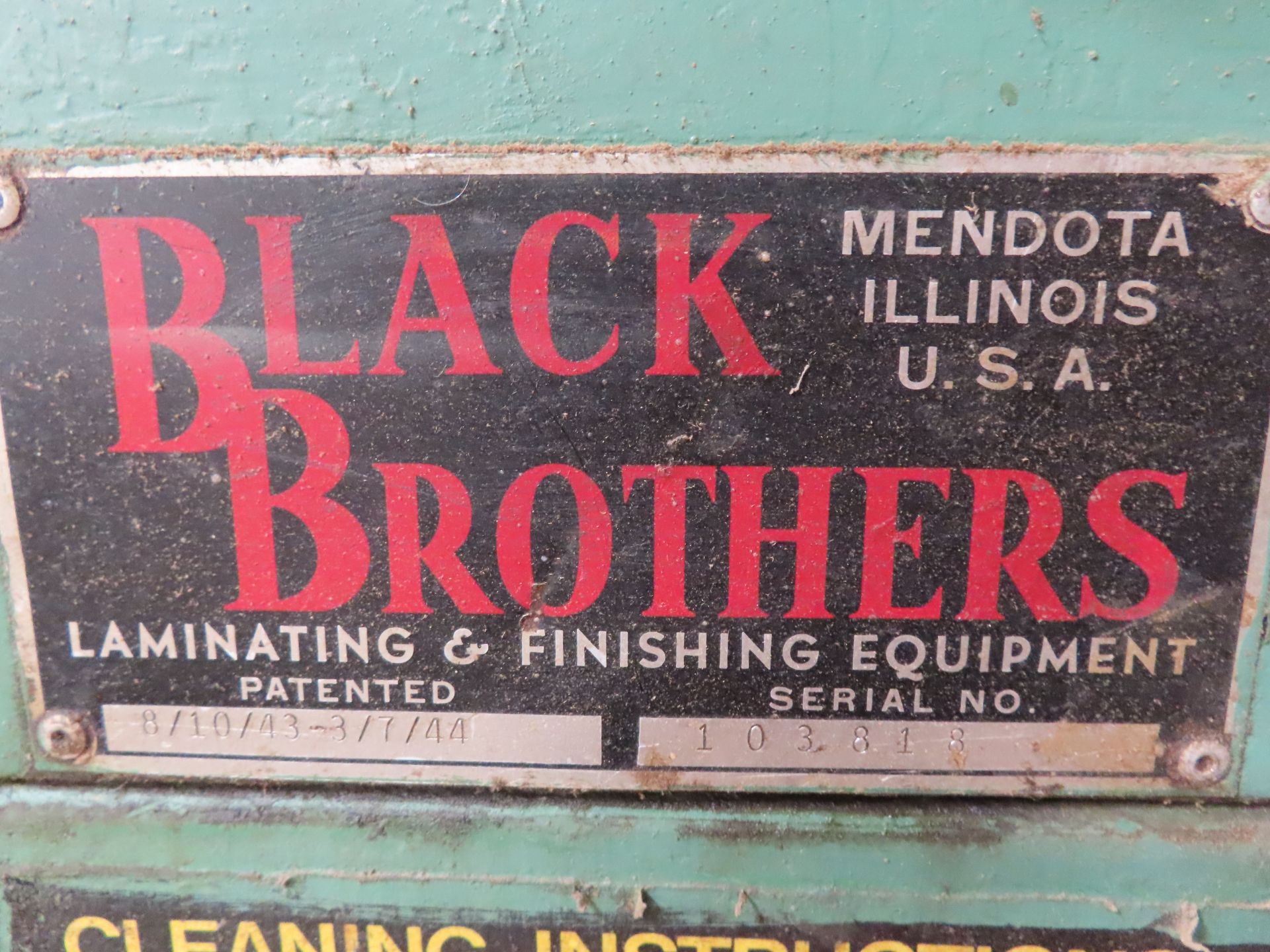 Black Brothers 58'' Glue Station - Image 6 of 6