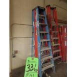 (Lot) (3) 8' Step Ladders