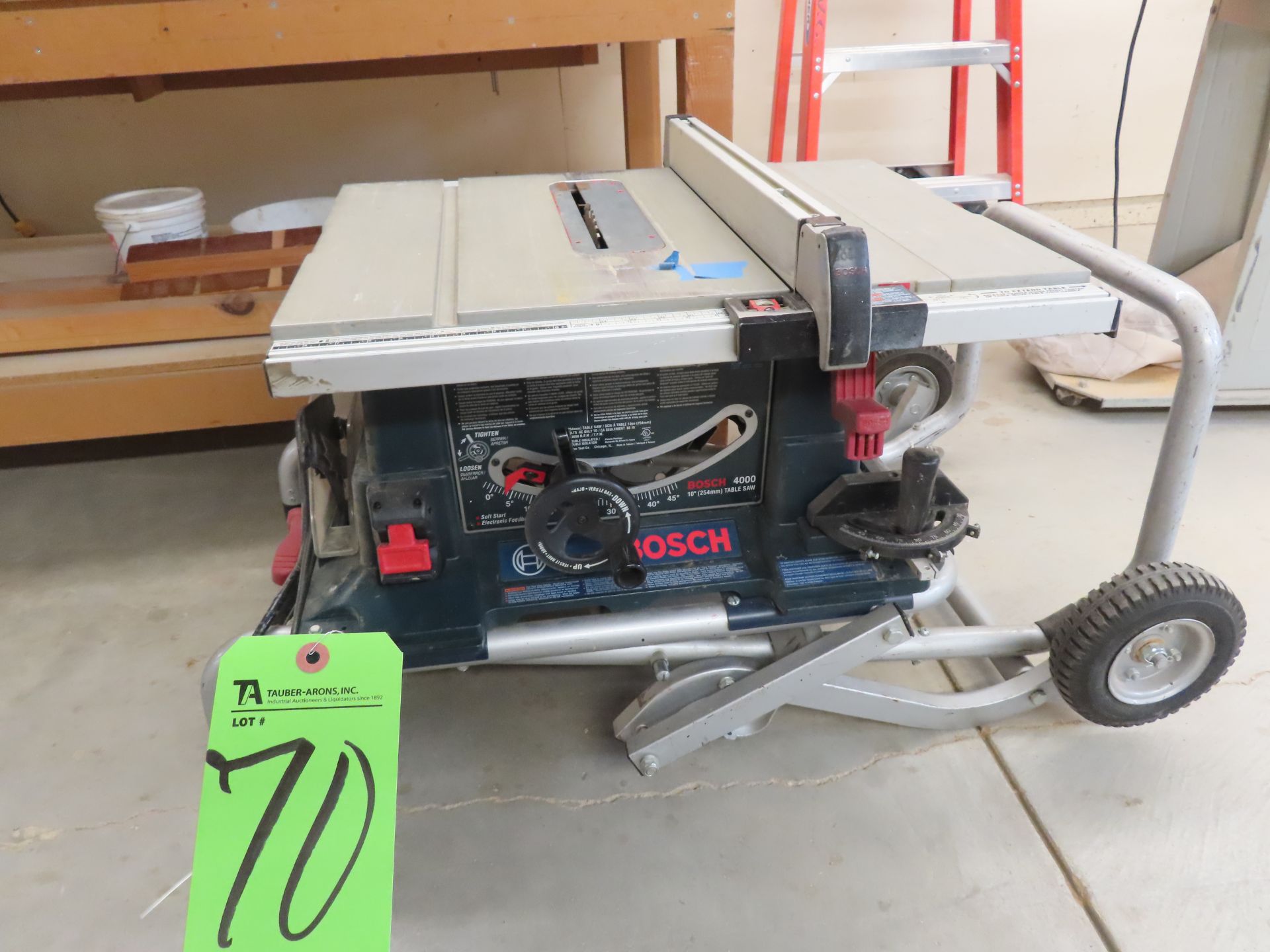 Bosch mod. 4000, 10'' Table Saw