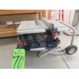 Bosch mod. 4000, 10'' Table Saw