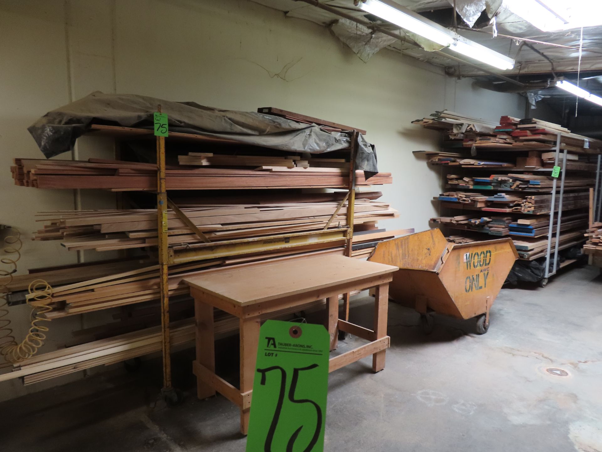 (Lot) Assorted Lumber: Ash, Pine, Maple, - Image 2 of 6