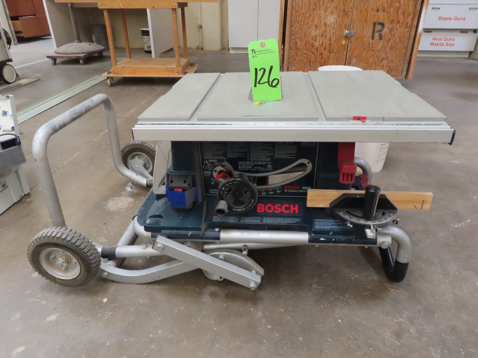 Bosch mod. 4000, 10'' Portable Table Saw