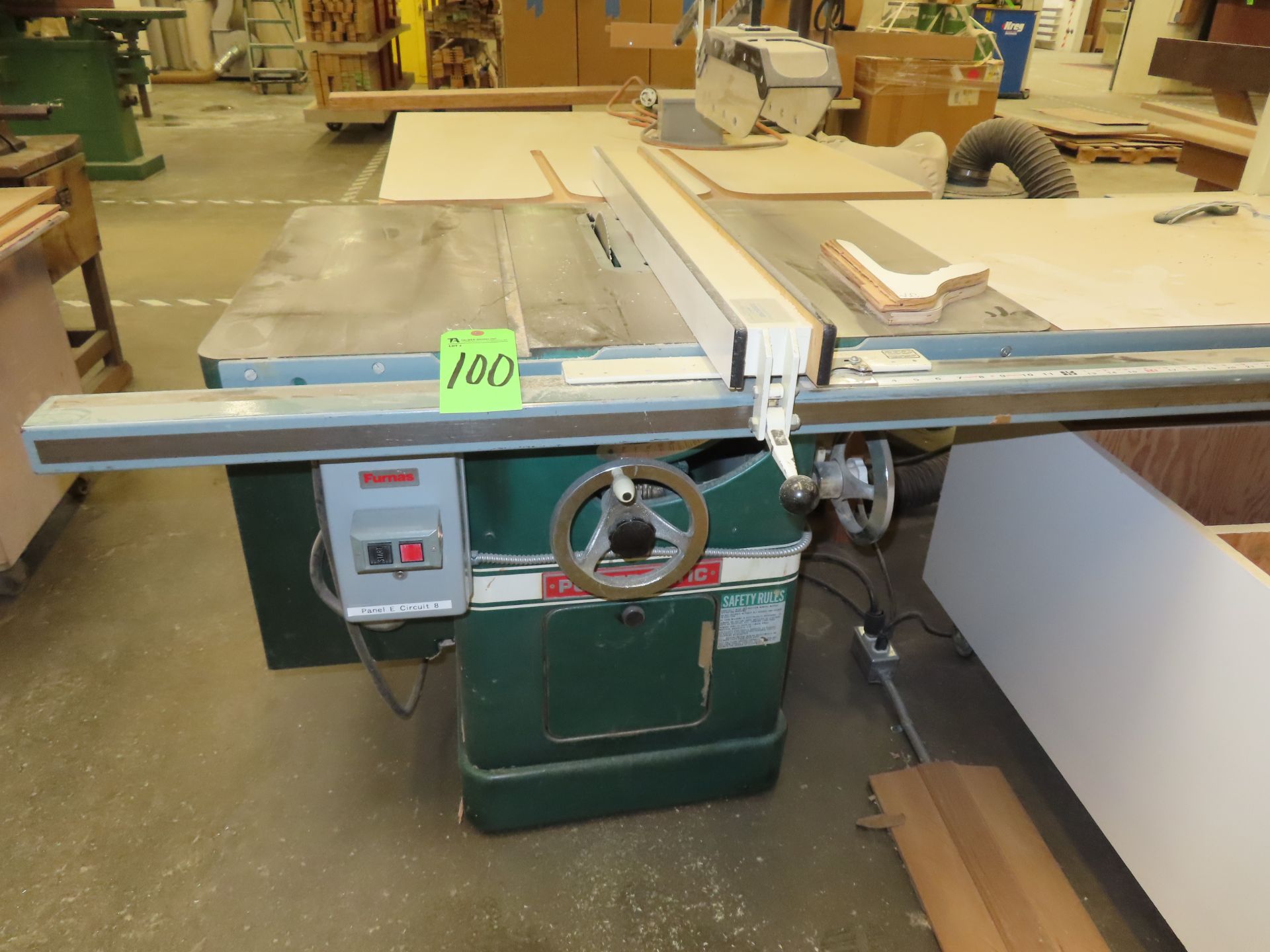 Powermatic 10'' Table Saw w/ Safety Guard - Image 2 of 2
