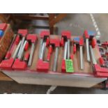 (Lot) Bessey Bar Clamps (Qty 24)