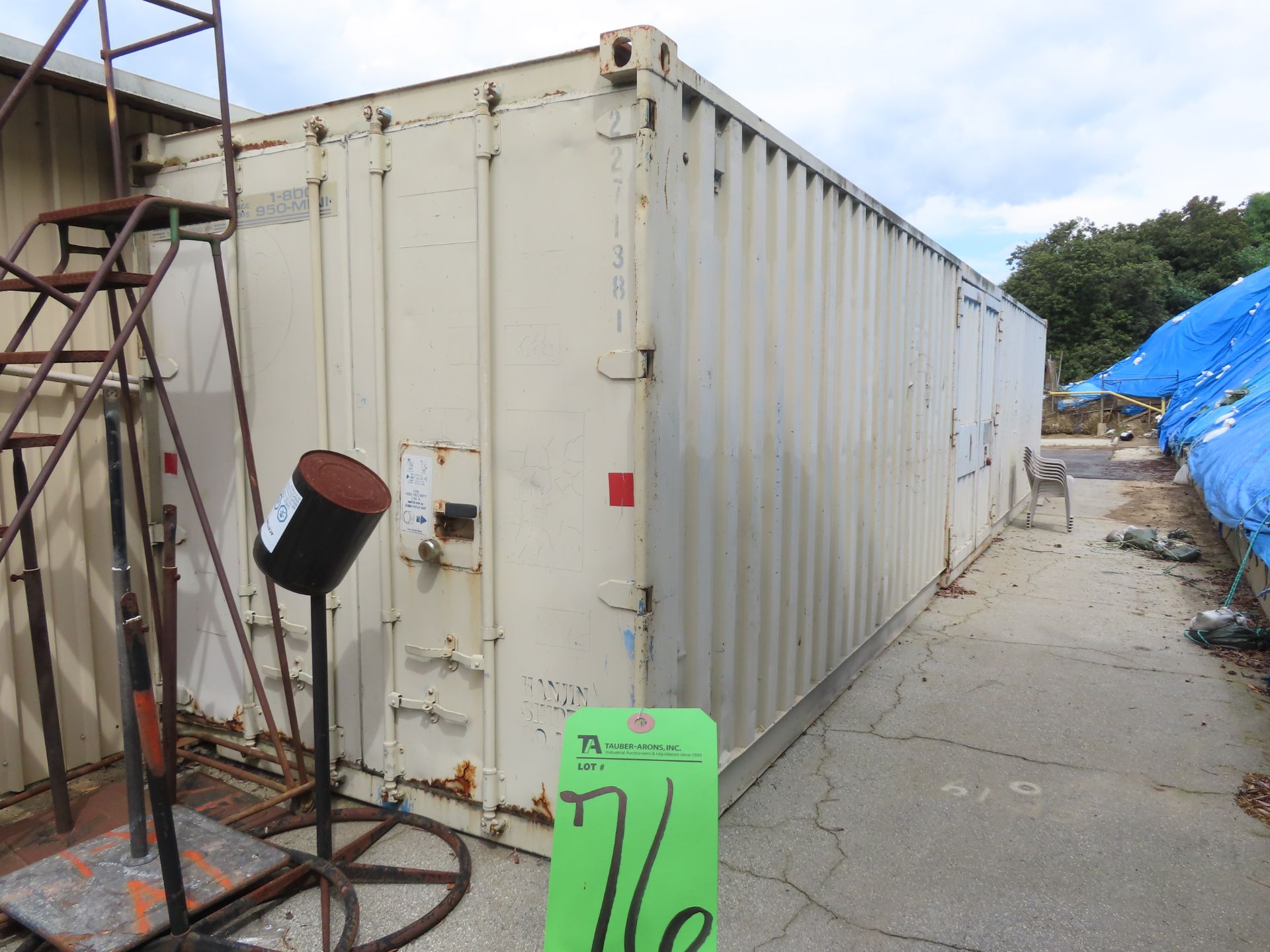 (Lot) 40' Storage Container w/ Contents