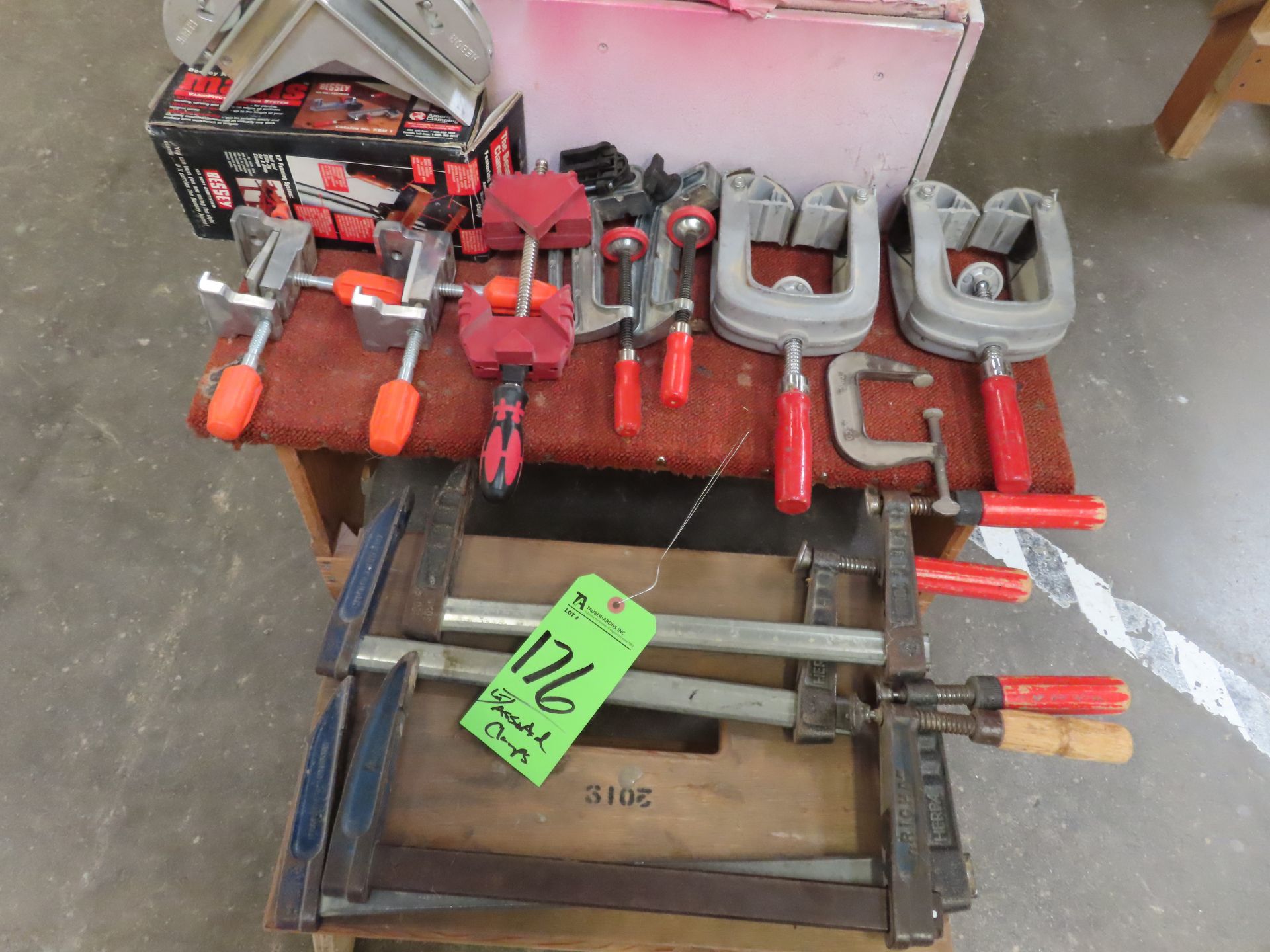 (Lot) Assorted Clamps