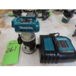 (Lot) Makita Cordless Router w/ Charger
